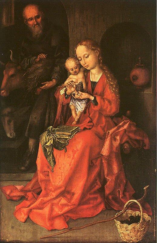 Martin Schongauer Holy Family China oil painting art